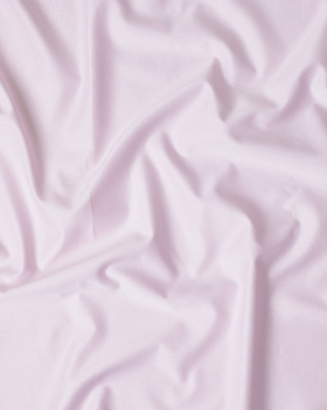 Blush Pink Plain Pure Cotton Italian Shirting Fabric 150cm