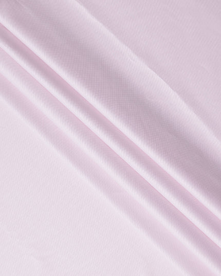 Blush Pink Plain Pure Cotton Italian Shirting Fabric 150cm