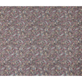Dusty Mauve Grey Printed Viscose Crepe Fabric 110cm