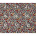 Slate Grey Printed Viscose Crepe Fabric 110cm