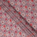 Dusty Mauve Viscose Crepe Digital Printed Fabric 110cm | Reg