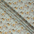 Sage Mint Viscose Crepe Digital Printed Fabric 110cm | Regal