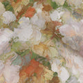 Blush Peach Floral Viscose Fabric | By Meter