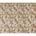 Blush Peach Floral Viscose Fabric | By Meter