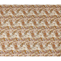 Sandstone Beige Abstract Viscose Fabric by the Meter