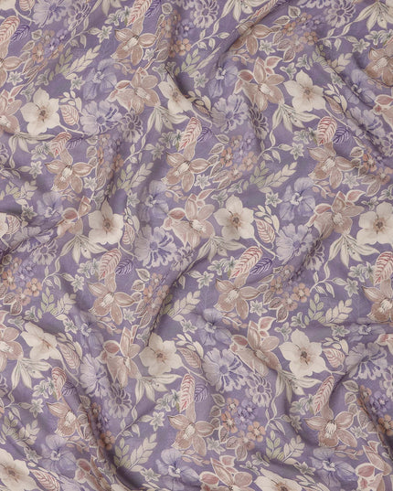 Lavender Purple Viscose Georgette Fabric | Regal Fabrics