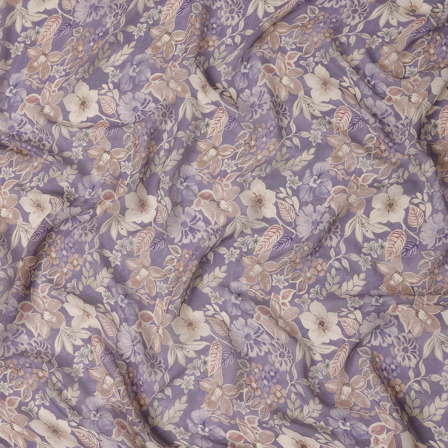 Lavender Purple Viscose Georgette Fabric | Regal Fabrics