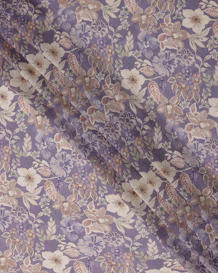 Lavender Purple Viscose Georgette Fabric | Regal Fabrics
