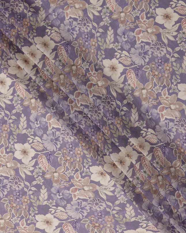 Lavender Purple Viscose Georgette Fabric | Regal Fabrics
