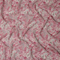 Rose Pink Viscose Georgette Fabric | Regal