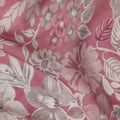 Rose Pink Viscose Georgette Fabric | Regal