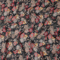Charcoal Grey Viscose Georgette Fabric | Regal Fabrics