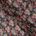 Charcoal Grey Viscose Georgette Fabric | Regal Fabrics