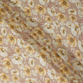 Dusty Pink Paisley Georgette Fabric