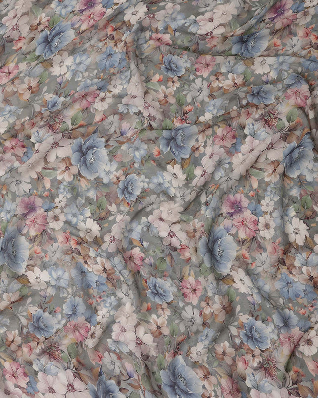 Sage Green Viscose Georgette Fabric | Regal Fabrics