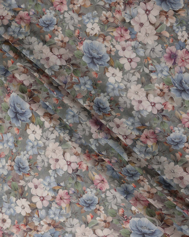 Sage Green Viscose Georgette Fabric | Regal Fabrics