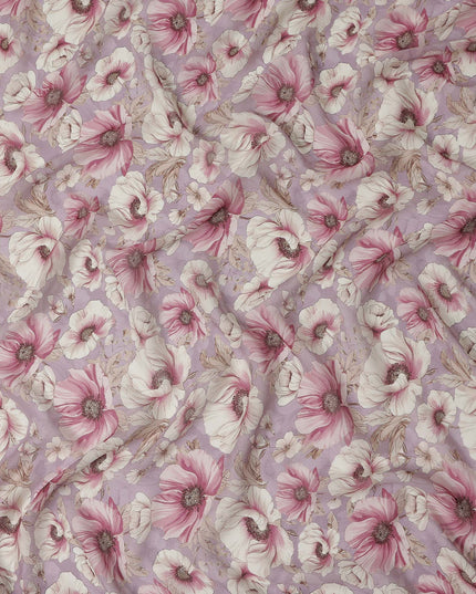Rose Pink Viscose Georgette Fabric | Regal Fabrics