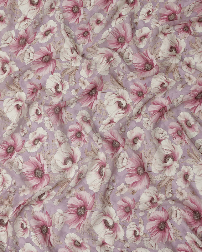 Rose Pink Viscose Georgette Fabric | Regal Fabrics