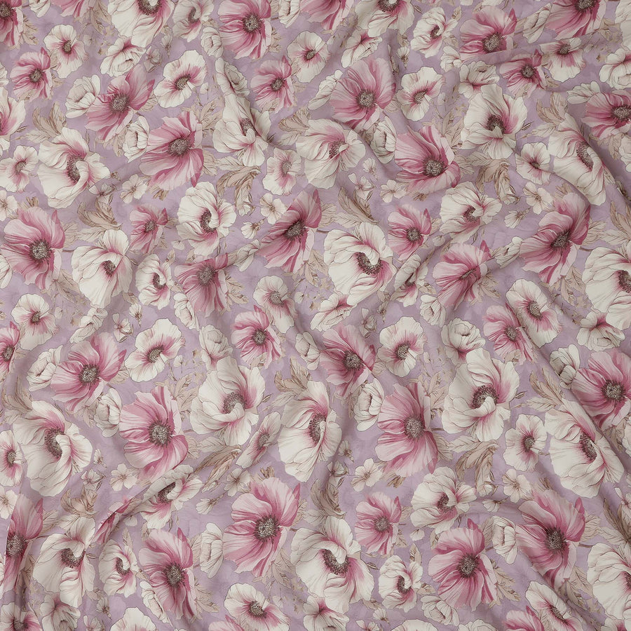Rose Pink Viscose Georgette Fabric | Regal Fabrics
