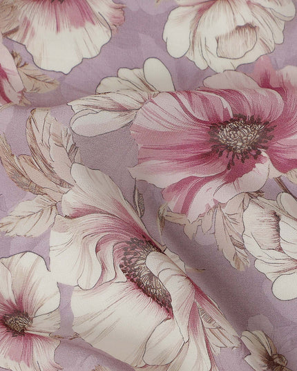 Rose Pink Viscose Georgette Fabric | Regal Fabrics