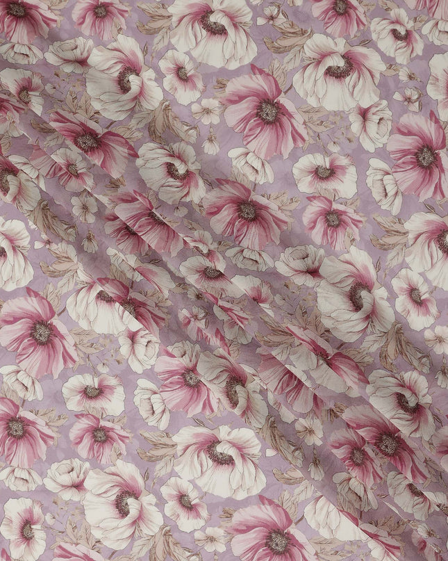Rose Pink Viscose Georgette Fabric | Regal Fabrics