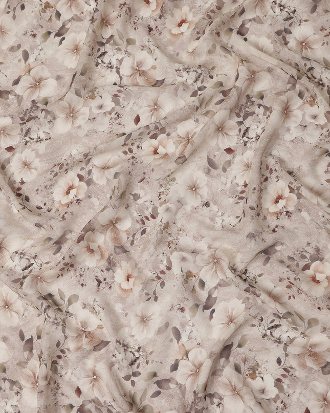 Sand Beige Viscose Georgette Fabric | Regal Fabrics