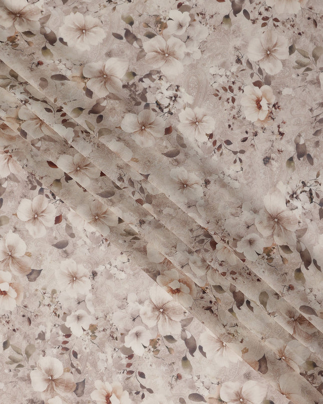 Sand Beige Viscose Georgette Fabric | Regal Fabrics
