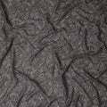 Onyx Black Viscose Georgette Fabric | Regal Fabrics