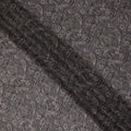 Onyx Black Viscose Georgette Fabric | Regal Fabrics