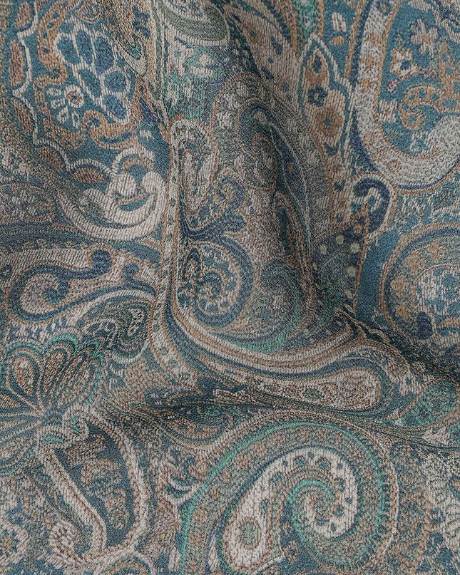 Teal Green Viscose Georgette Fabric | Regal Fabrics