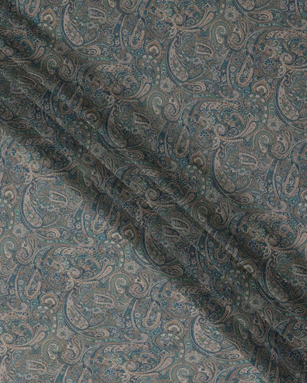 Teal Green Viscose Georgette Fabric | Regal Fabrics