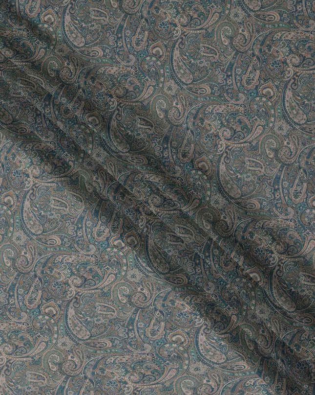 Teal Green Viscose Georgette Fabric | Regal Fabrics