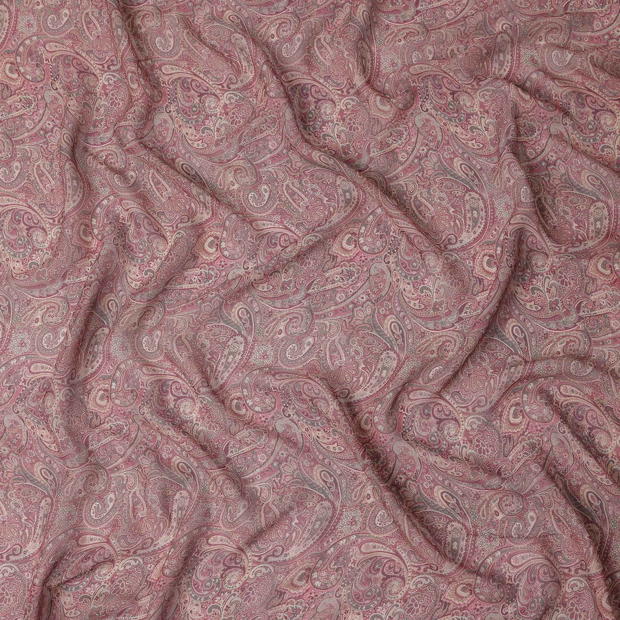 Antique Pink Viscose Georgette Fabric