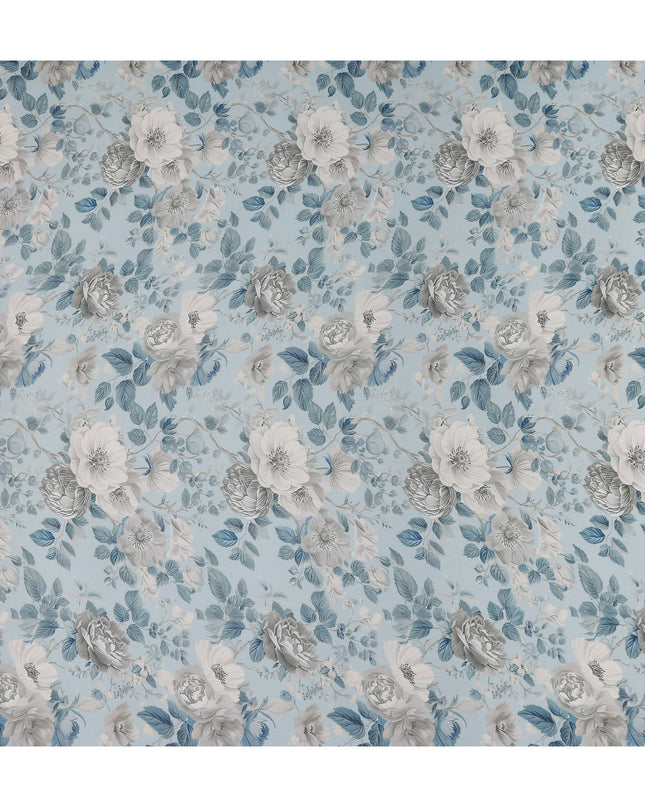 Powder Blue Viscose Georgette Fabric | Regal Fabrics