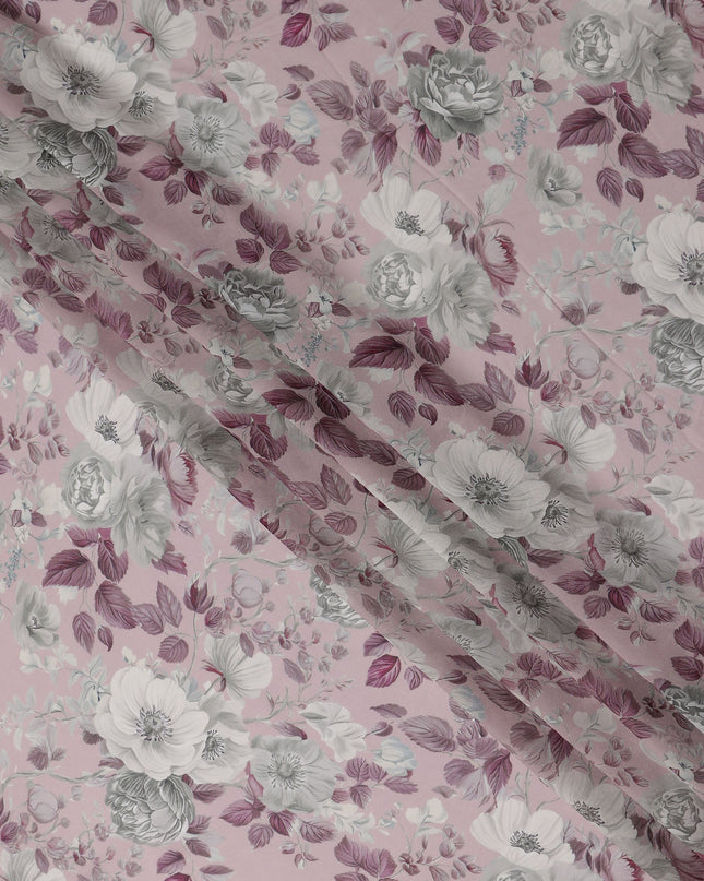 Blush Pink Viscose Georgette Fabric