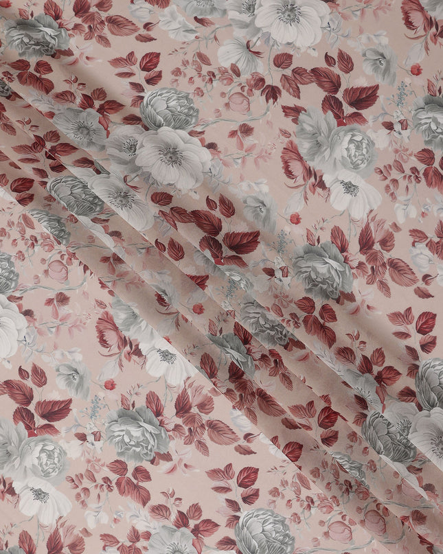 Mauve Pink Viscose Georgette Fabric