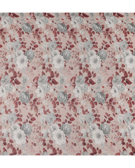 Mauve Pink Viscose Georgette Fabric