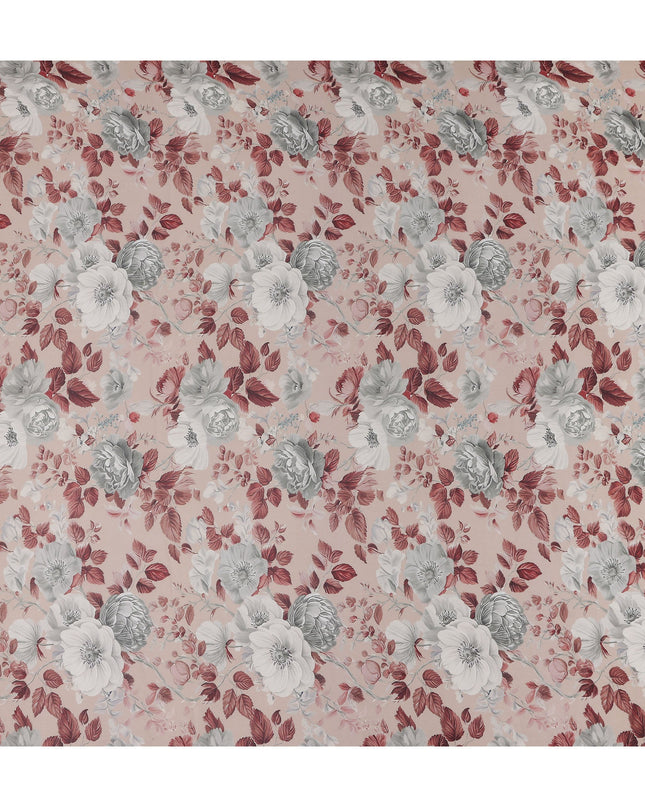 Mauve Pink Viscose Georgette Fabric