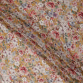 Golden Yellow Viscose Georgette Fabric
