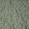 Sage Green Viscose Crepe Digital Printed Fabric 110cm | Rega