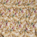 Golden Mustard Viscose Crepe Digital Printed Fabric 110cm | 