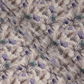 Lavender Purple Viscose Crepe Digital Printed Fabric 110cm |