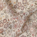 Dusty Rose Viscose Crepe Digital Printed Fabric 110cm | Rega