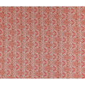 Coral Red Viscose Digital Printed Fabric 110cm