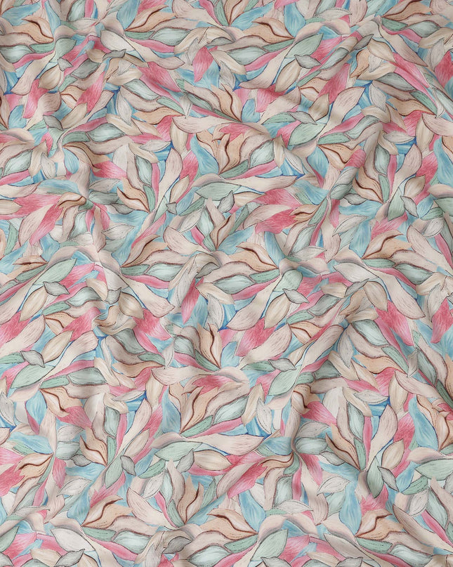 Candy Multicolor Viscose Digital Printed Fabric 110cm