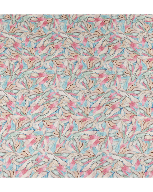 Candy Multicolor Viscose Digital Printed Fabric 110cm