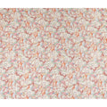 Rust Orange Viscose Digital Printed Fabric 110cm