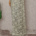 Champagne Gold French Chantilly Lace Saree