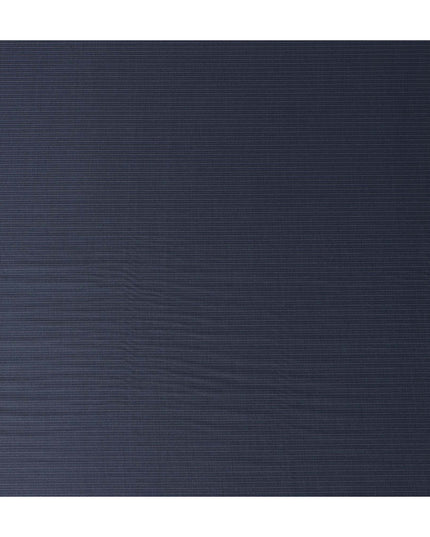 Midnight Navy Blue Loro Piana Wool Suiting 3.75m