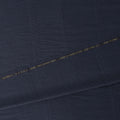 Refined Midnight Navy Blue Stripe Loro Piana Super 150's Merino Wool Suiting Tailoring Fabric Fine 3.75m x 150cm Piece Premium Quality Italian Origin - D32035 Regal Fabrics